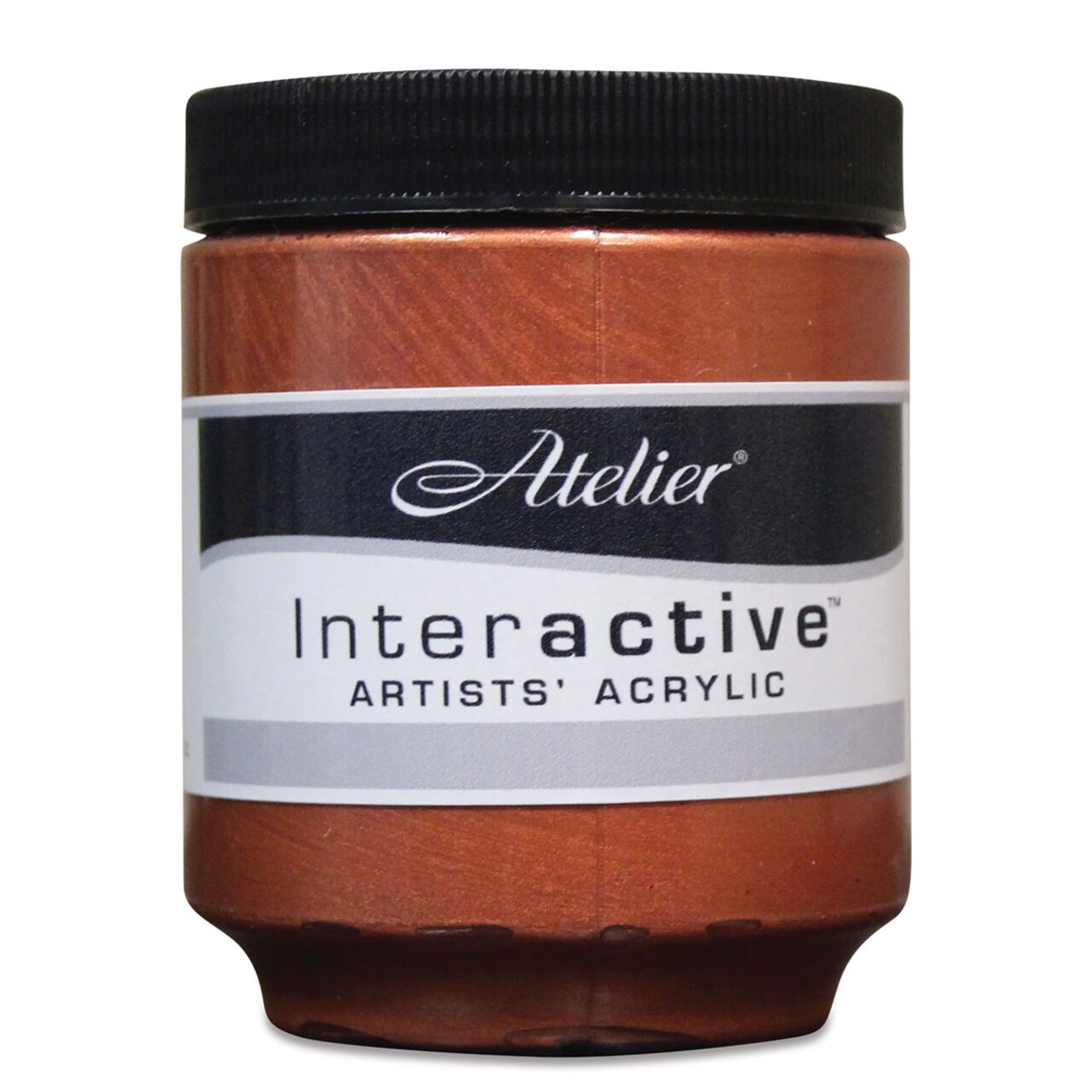 Chroma Atelier Interactive Artists' Acrylics - Copper, 250 ml jar